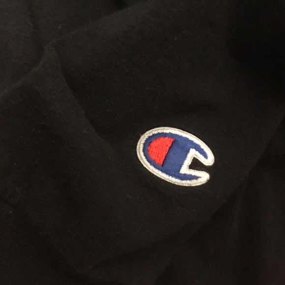 NWOT Champion Black Long Sleeve - Picture 4 of 5